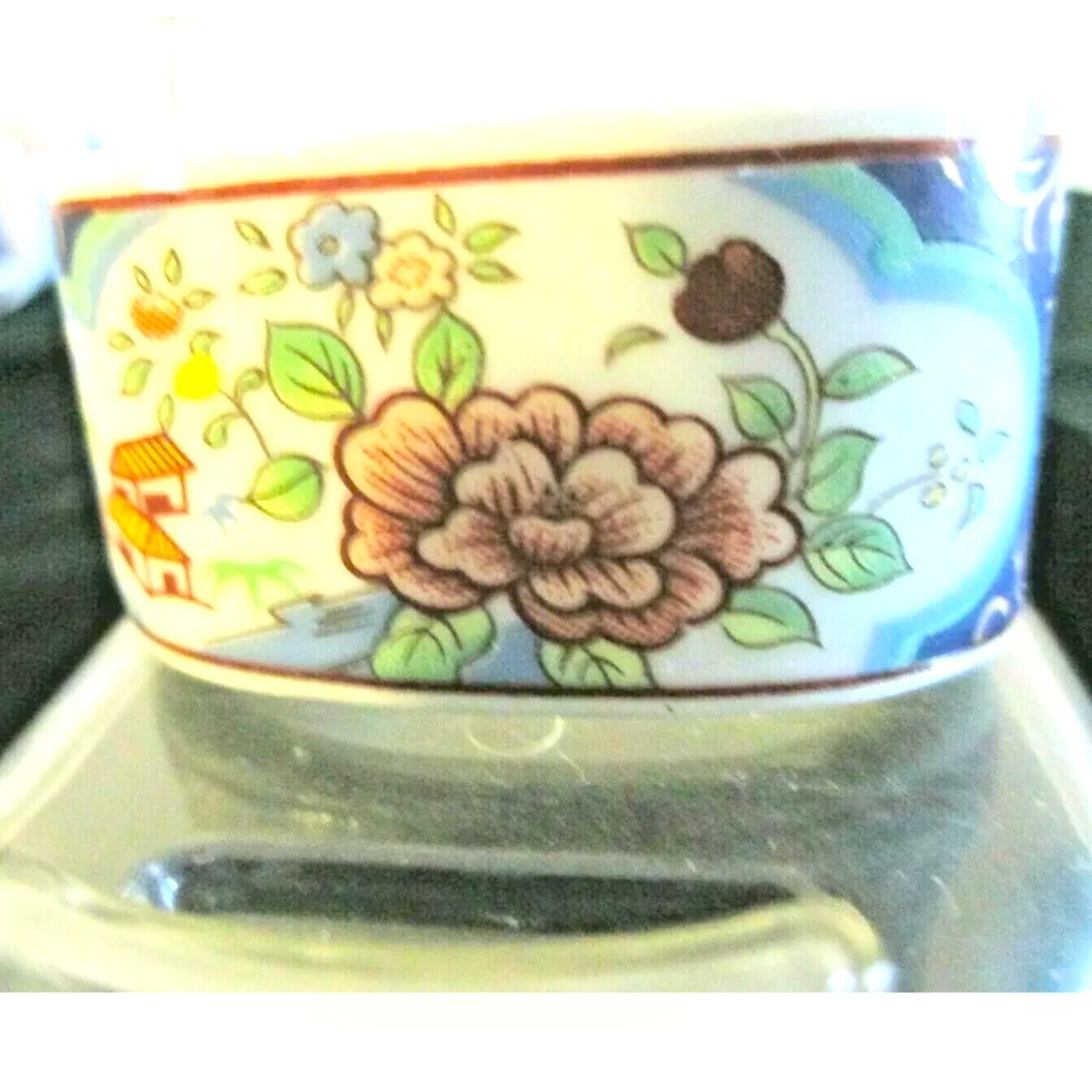 Imari Japanese Napkin Ring set of 6